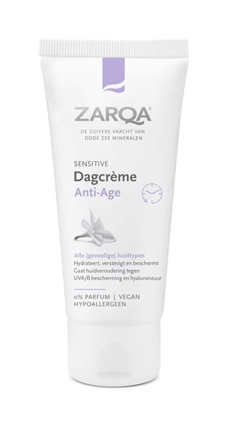 ZARQA SENSITIVE ANTI-AGE DAY CREAM | Pretnovecošanas dienas krēms, 50 ml