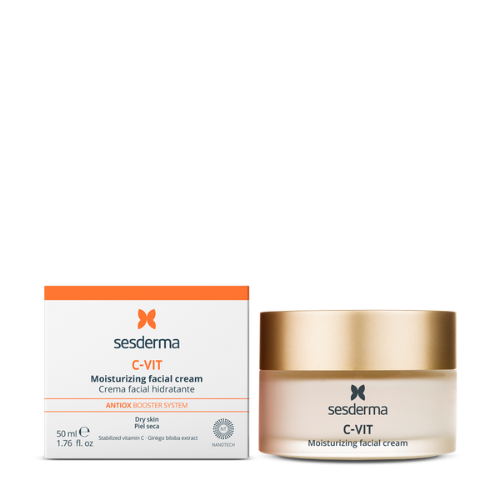 SESDERMA C-VIT MOISTURIZING FACIAL CREAM | Sejas krēms, 50 ml