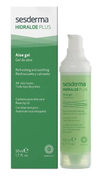 SESDERMA HIDRALOE PLUS ALOE GEL | Alvejas gels, 50 ml