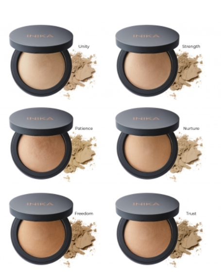 INIKA ORGANIC BAKED MINERAL FOUNDATION | Kompaktais minerālais pūderis, 8g