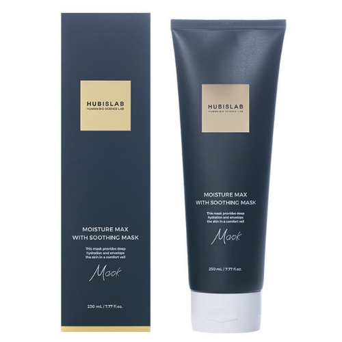 HUBISLAB Moisture Max With Soothing Mask, 230 ml | Mitrinoša krēmveida maska