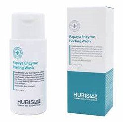 HUBISLAB Papaya Enzyme Peeling Wash | Eksfoliatīvs attīrīšanas līdzeklis ar papaijas enzīmiem, 70 g