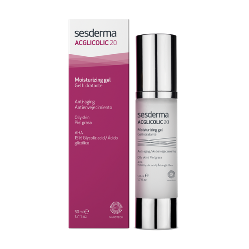 SESDERMA ACGLICOLIC 20 MOISTURIZING GEL | Mitrinošs gels, 50 ml