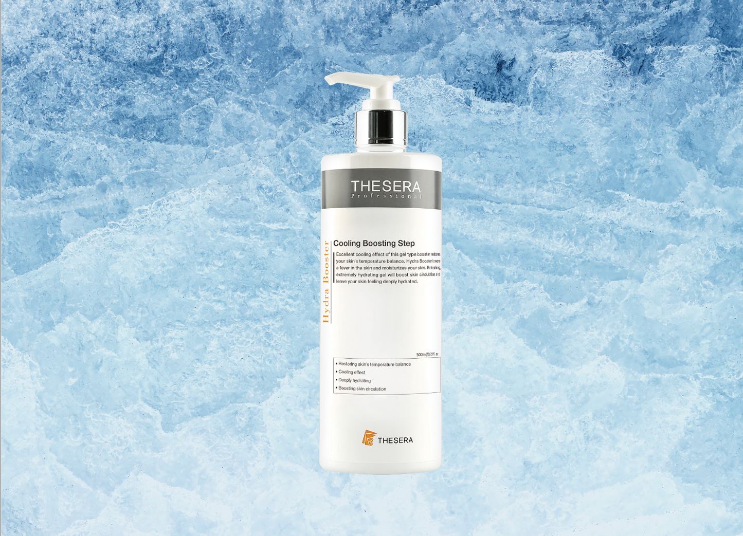 THESERA HYDRA BOOSTER | Atvēsinošs un mitrinošs gels, 500 ml