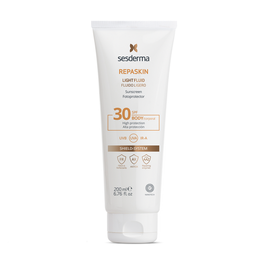 SESDERMA REPASKIN LIGHT FLUID SPF30 | Ķermeņa krēms, 200 ml