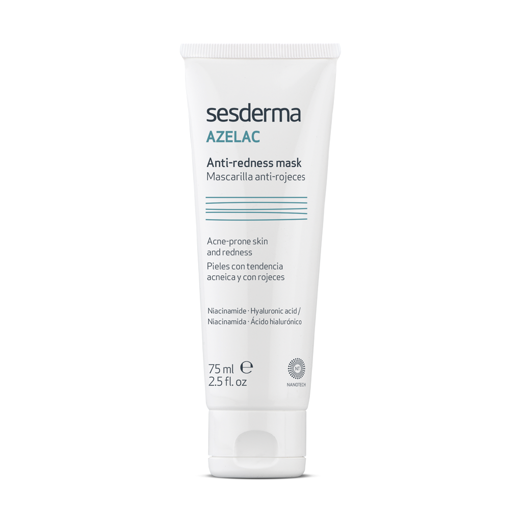 SESDERMA AZELAC ANTI-REDNESS MASK | Maska pret ādas apsārtumu, 75 ml