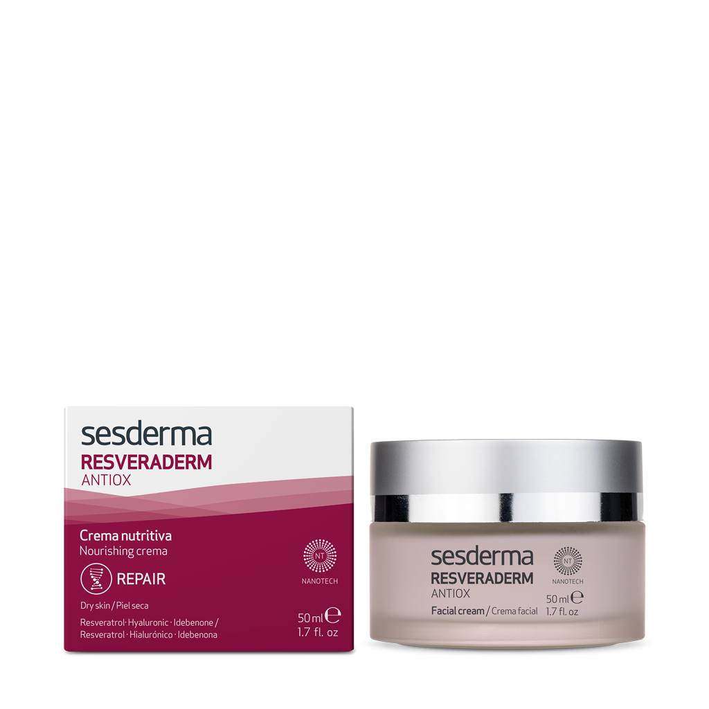SESDERMA RESVERADERM ANTIOX NOURISHING CREAM | Barojošs sejas krēms, 50 ml