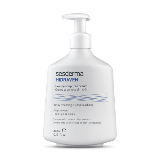 SESDERMA HIDRAVEN FOAMY SOAP FREE CREAM | Putojošs krēms bez ziepēm, 300 ml