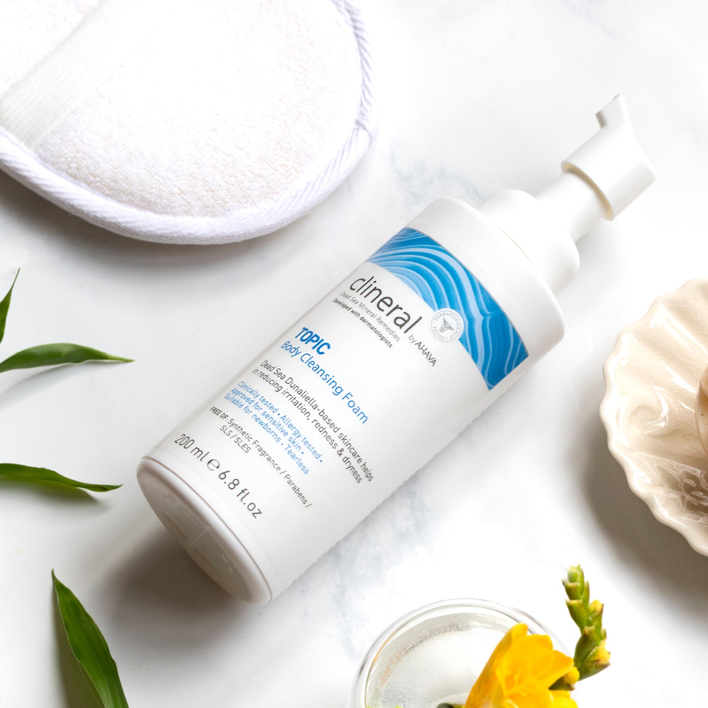CLINERAL TOPIC BODY CLEANSING FOAM | Ķermeņa attīrošās putas, 200 ml