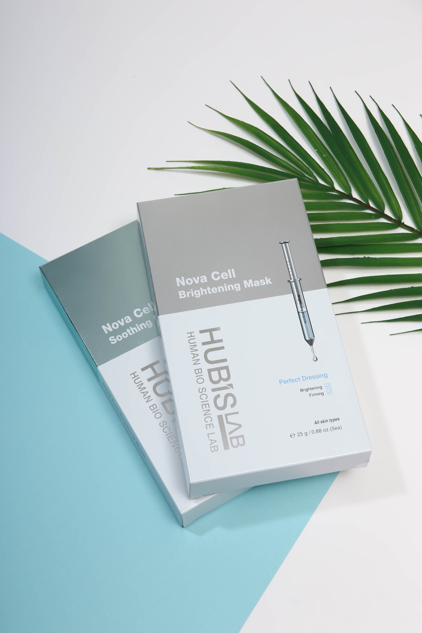 HUBISLAB e+ Epiderma Nova Cell Brightening Mask | Izgaismojoša Maska, 5 gab.