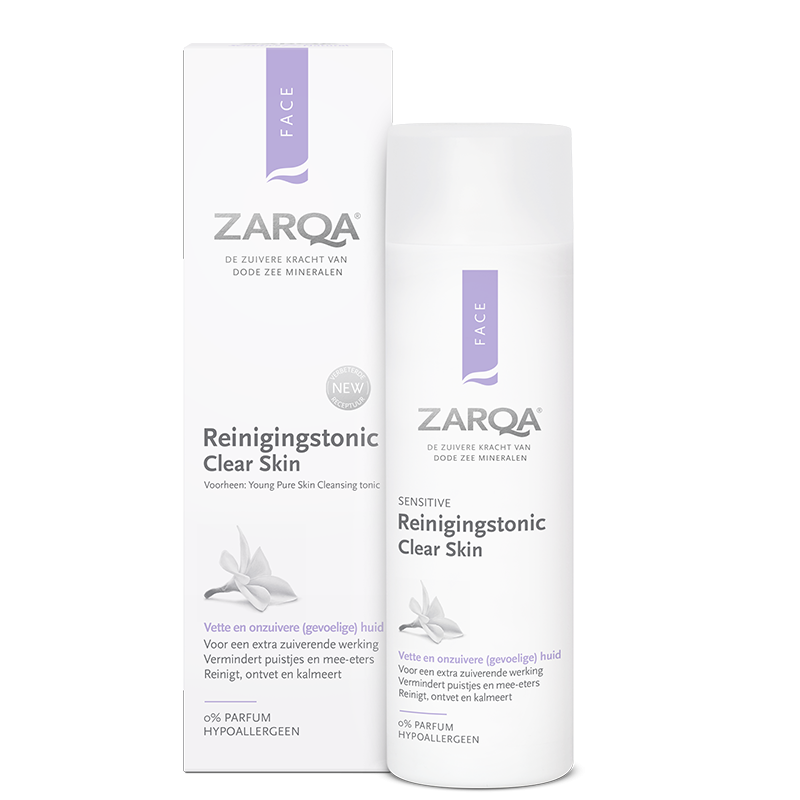 ZARQA CLEAR SKIN CLEANSING TONER | Attīrošs toniks problemātiskai ādai, 200 ml
