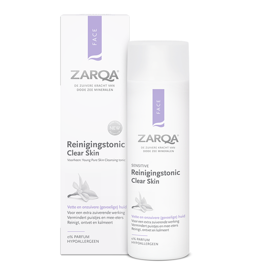 ZARQA CLEAR SKIN CLEANSING TONER | Attīrošs toniks problemātiskai ādai, 200 ml