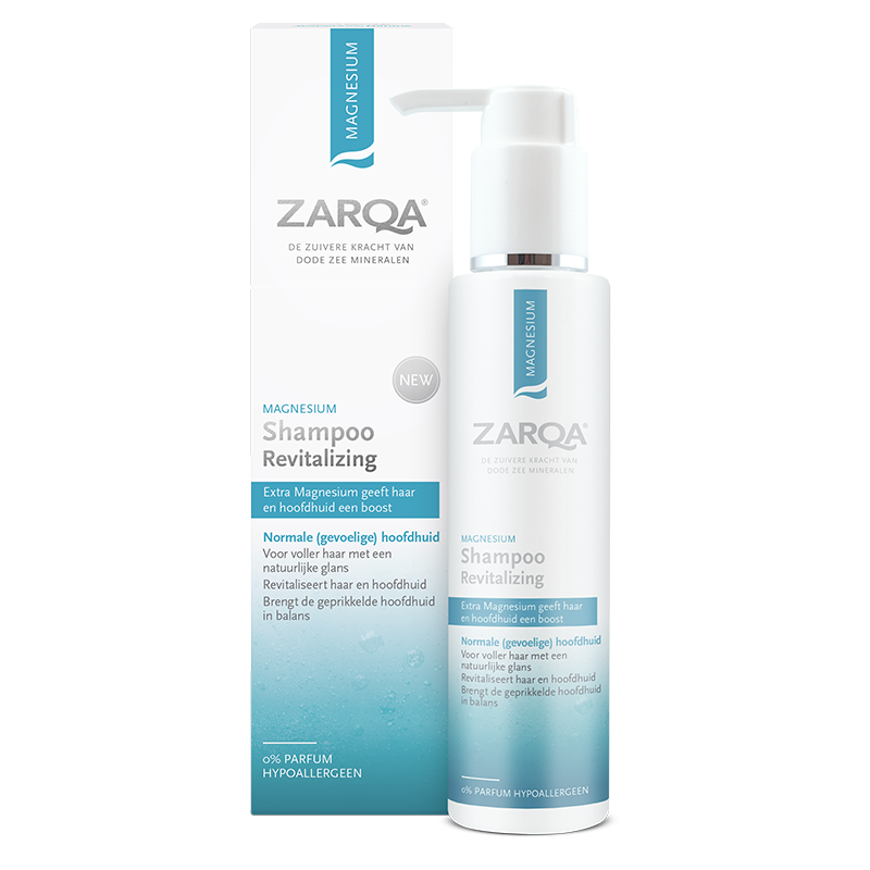 ZARQA MAGNESIUM SHAMPOO | Magnesium atjaunojošs šampūns, 200 ml