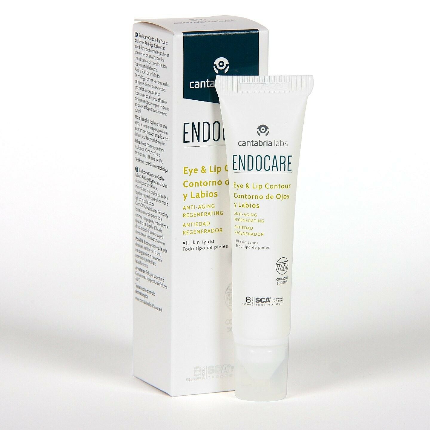 ENDOCARE ESSENTIAL EYE & LIP CONTOUR | Acu un lūpu krēms, 15 ML