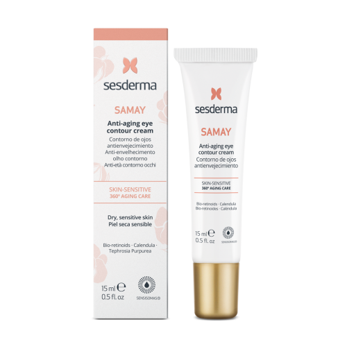 SESDERMA SAMAY ANTI-AGING EYE CONTOUR CREAM | Acu kontūras krēms jūtīgai ādai, 15 ml