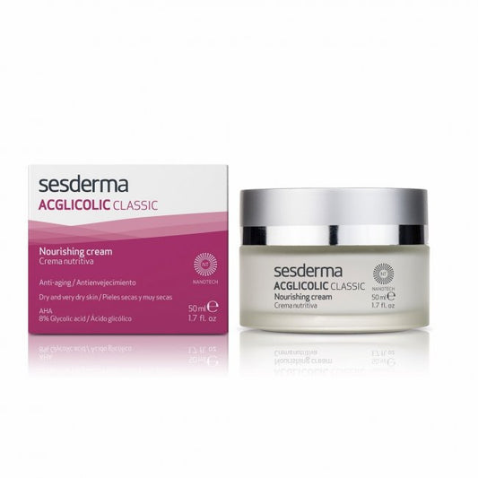 SESDERMA ACGLICOLIC CLASSIC NOURISHING CREAM | Barojošs krēms, 50 ml