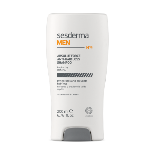 SESDERMA MEN ABSOLUT FORCE ANTI-HAIR LOSS SHAMPOO | Anti-matu izkrišanas šampūns, 200 ml