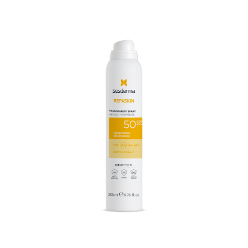 SESDERMA REPASKIN TRANSPARENT SPRAY SPF 50 | Caurspīdīgs aerosols SPF50 200ml
