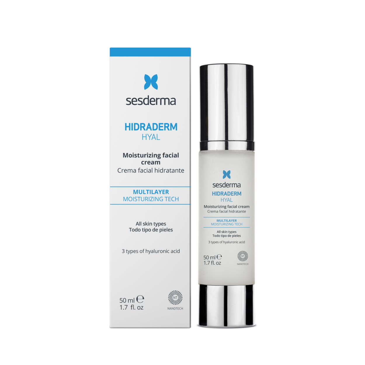 SESDERMA HIDRADERM HYAL FACIAL CREAM | Sejas krēms, 50ml