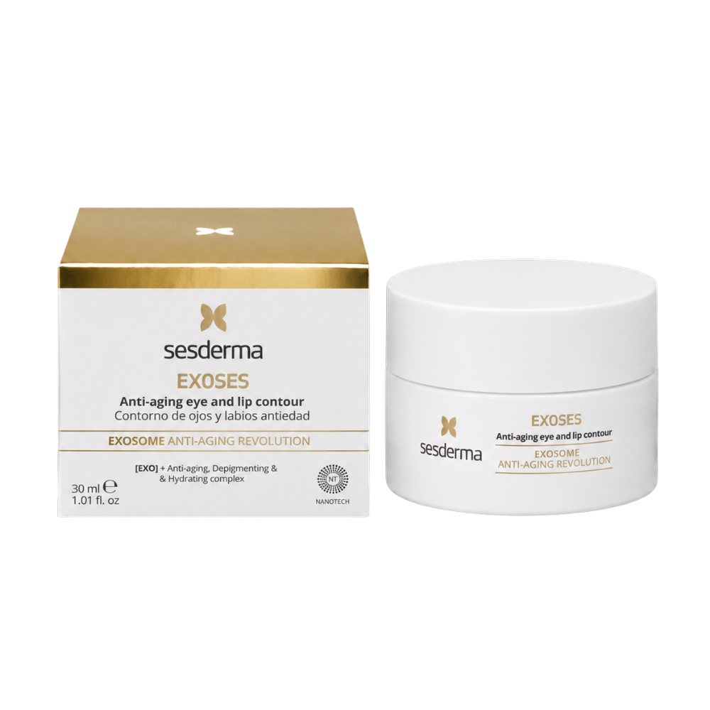 SESDERMA EXOSES Anti-agining eye and lip contour cream | Eksosomu acu un lūpu kontūras krēms, 30 ml