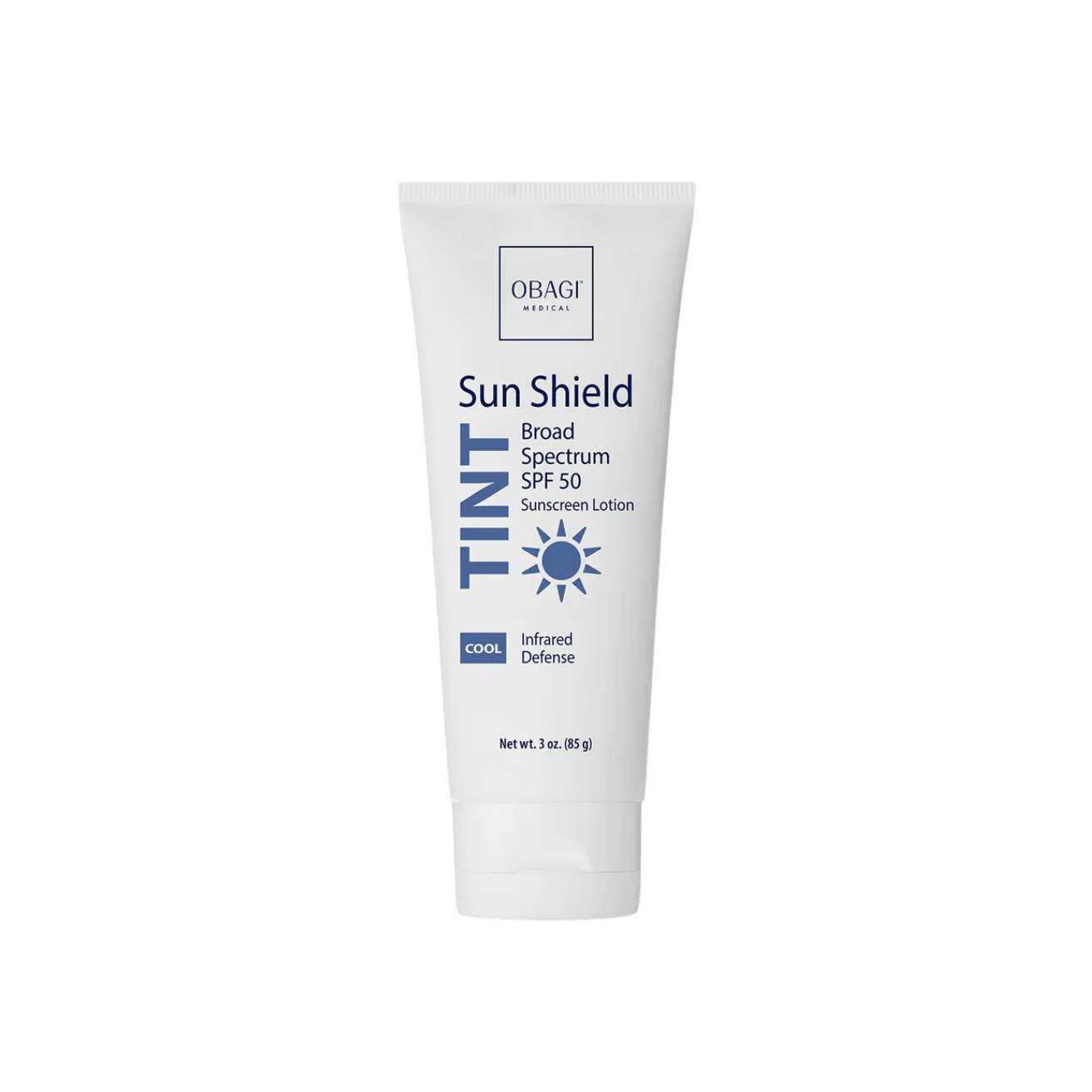 OBAGI MEDICAL OBAGI SUN SHIELD TINT COOL SPF50 | Vēsa apakštoņa  saules aizsargkrēms,  85g