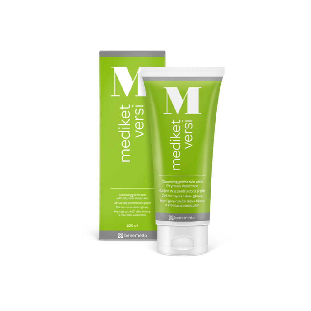 MEDIKET VERSI CLEANSING GEL | Attīrošs gels ādai ar daudzkrāsaino ēdi