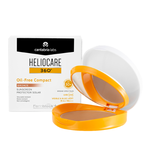 CANTABRIA LABS HELIOCARE 360 OIL-FREE COMPACT SPF50 | Saules aizsardzība kompaktūdera formā, 10 g