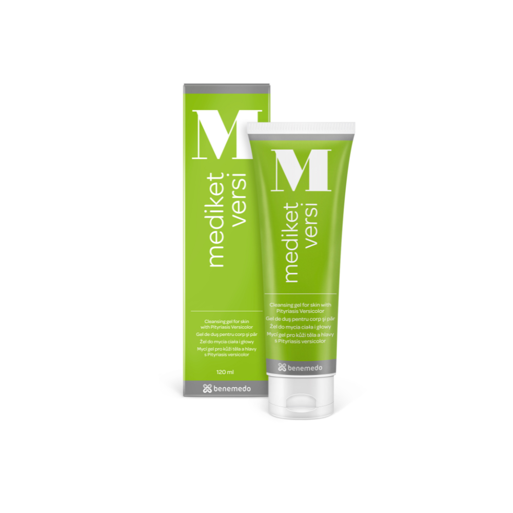 MEDIKET VERSI CLEANSING GEL | Attīrošs gels ādai ar daudzkrāsaino ēdi