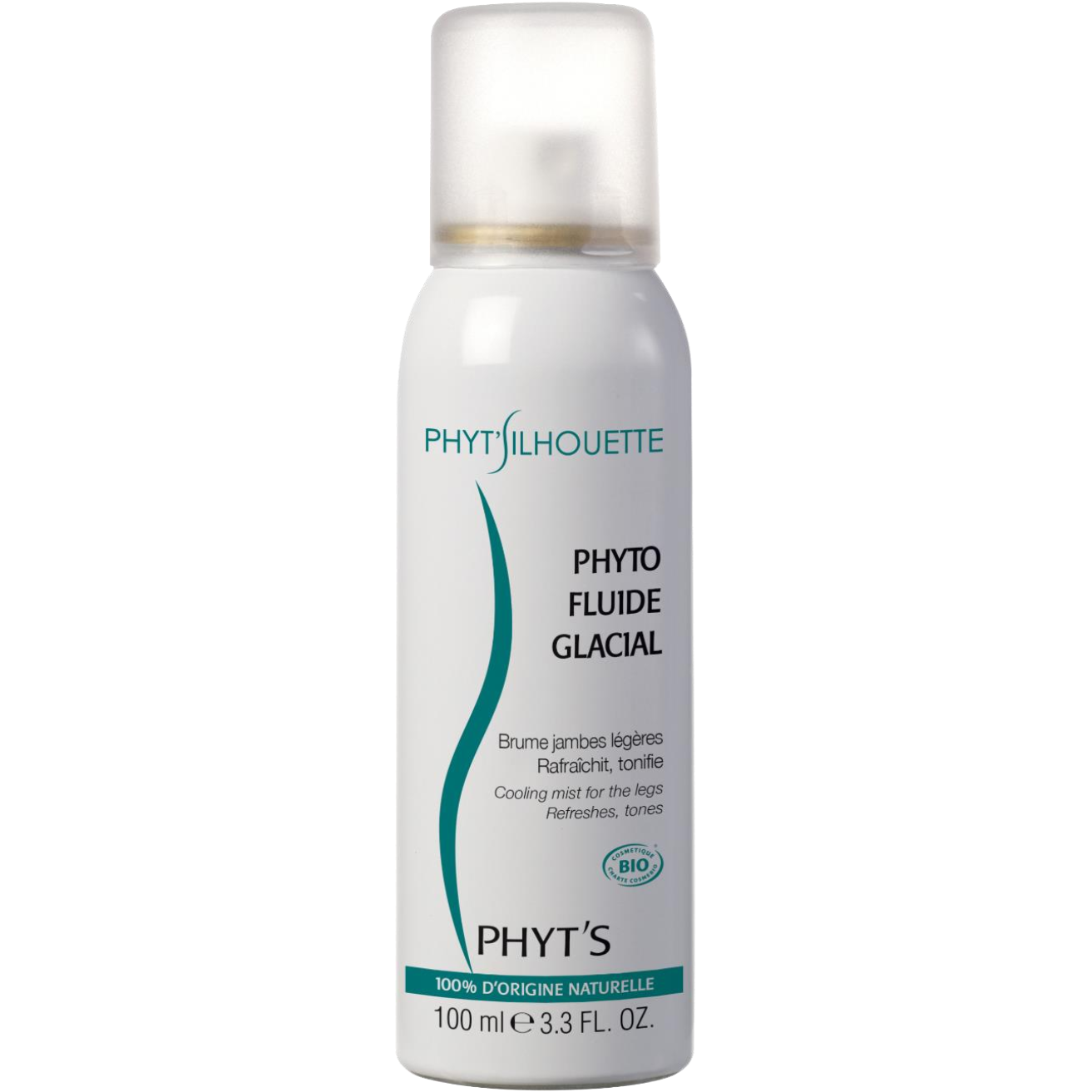 PHYTS PHYTO-FLUIDE GLACIAL | Atvēsinošs aerosols kājām, 100ml