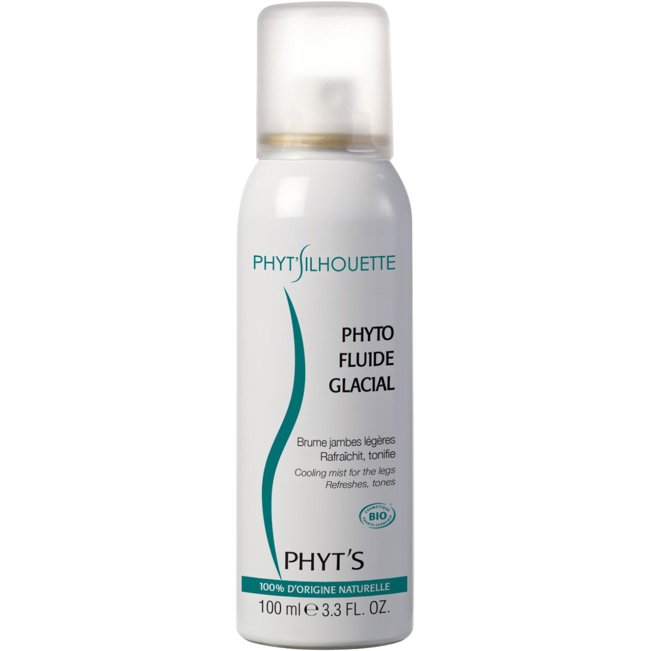 PHYT'S PHYTO-FLUIDE GLACIAL | Atvēsinošs aerosols kājām, 100ml