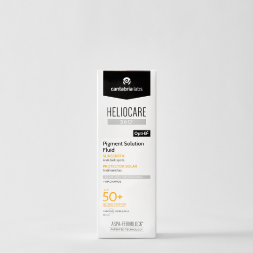 CANTABRIA LABS HELIOCARE 360° PIGMENT SOLUTION FLUID, SPF50+ | Saules aizsargājošs fluīds pret pigmentāciju, SPF50+, 50 ml
