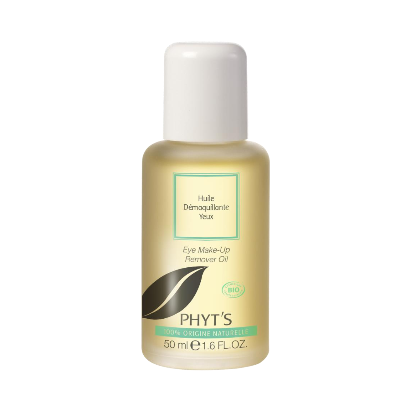 PHYTS HUILE DEMAQUILLANTE YEUX | acu dekoratīvās kosmētikas noņēmējs uz eļļas bāzes, 50 ml