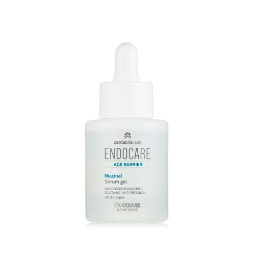 CANTABRIA LABS ENDOCARE NIACINAL Age Barrier Serum | Mitrinošs un nomierinošs serums ar 10% niacinamīdu, hialuronskābi, 30 ml