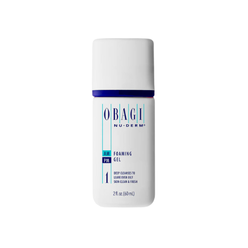 OBAGI MEDICAL NU-DERM FOAMING GEL | Putojošs attīrošs gels travel size, 60ml