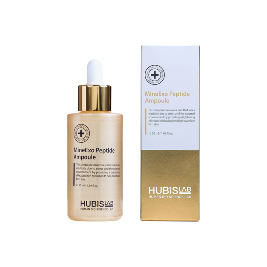 HUBISLAB MineExo Peptide Ampoule | Eksosomu un peptīdu serums, 50 ml