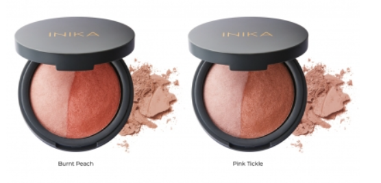 INIKA ORGANIC MINERAL BAKED BLUSH DUO | Vaigu sārtums, 6.5g