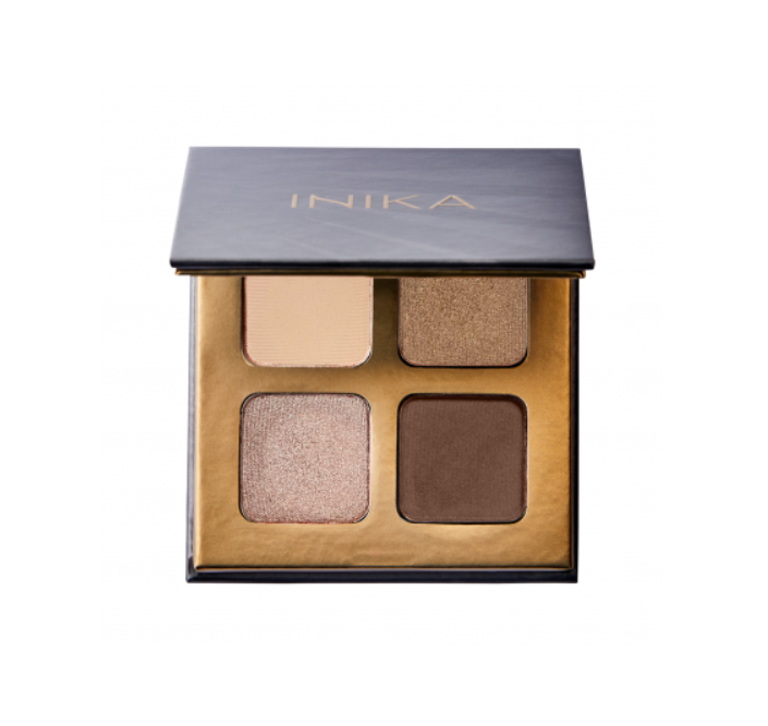 INIKA ORGANIC QUAD EYESHADOW PALETTE | Acu ēnu palete - Wind, 5g