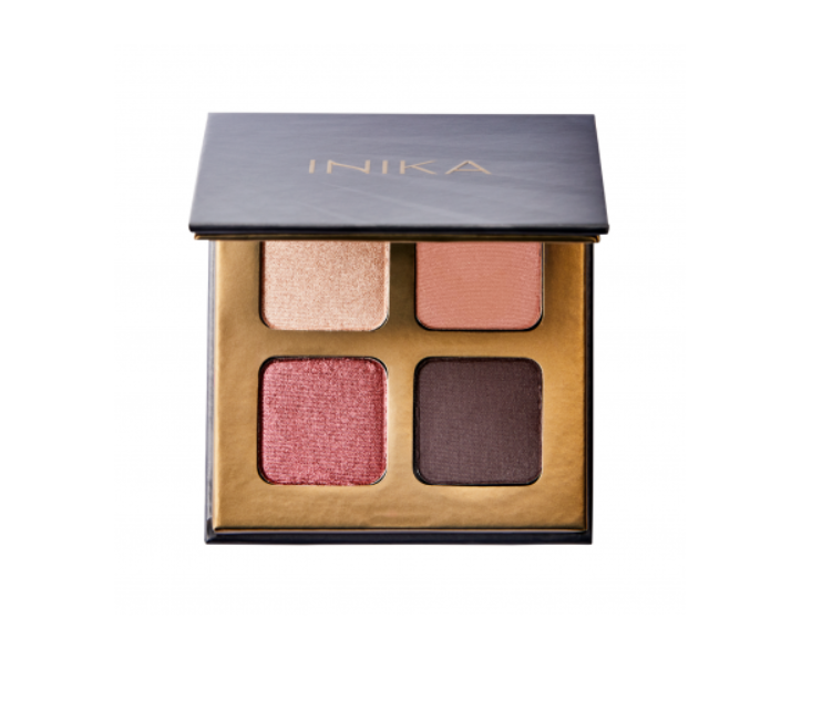 INIKA ORGANIC QUAD EYESHADOW PALETTE | Acu ēnu palete - Flowers, 5g