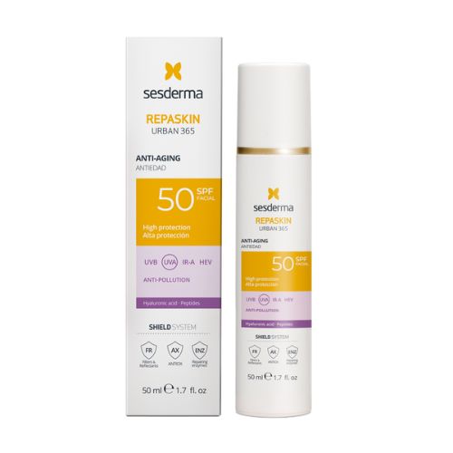 SESDERMA REPASKIN URBAN 365 Anti-aging SPF50, 50ml | Anti-aging SPF50 Saules aizsargkrēms