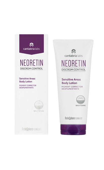 NEORETIN DC SENSITIVE AREAS BODY LOTION I Gaišinošs ķermeņa losjons pigmentācijas mazināšanai jutīgām zonām, 100 ML