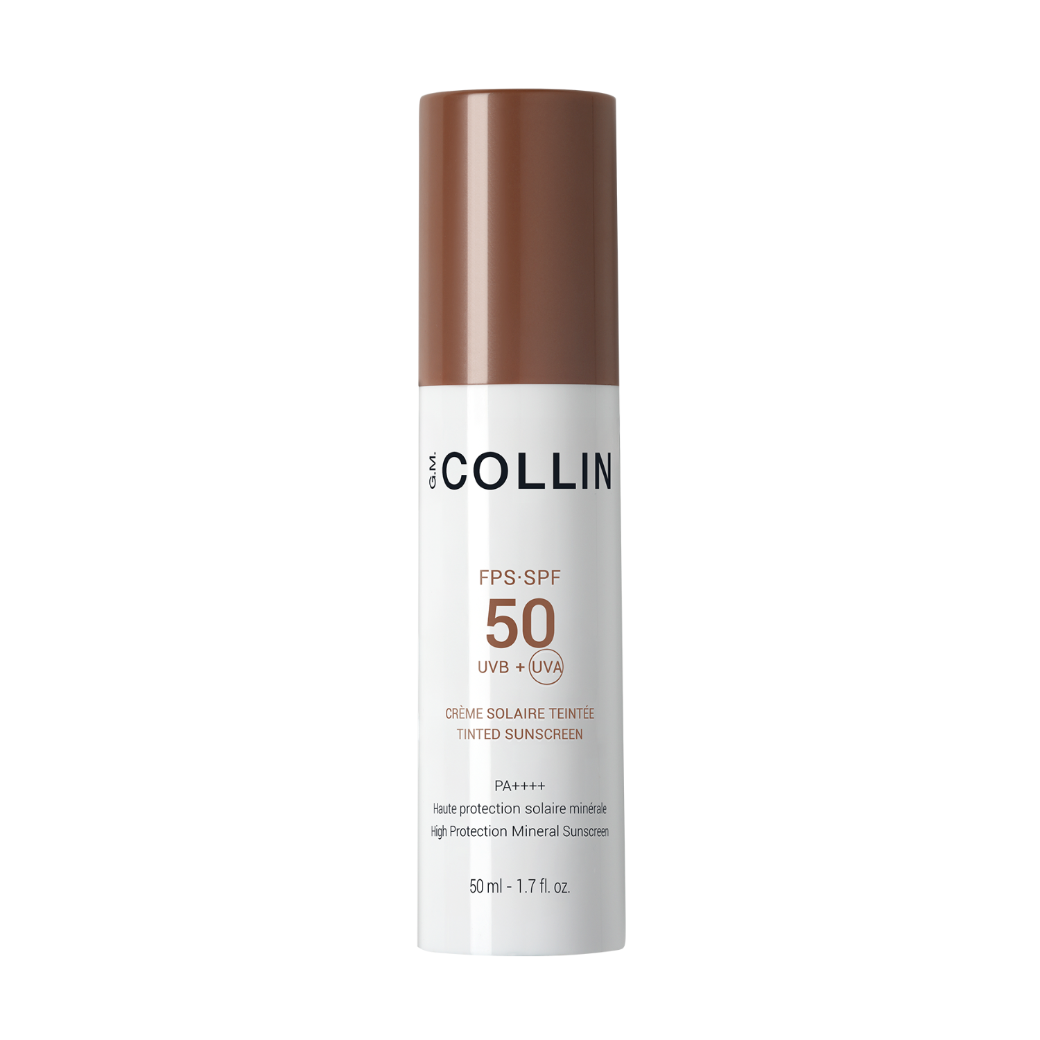G.M.Collin SPF50 Tinted Sun Screen | Saules aizsargkrēms ar toni SPF50, 50 ml