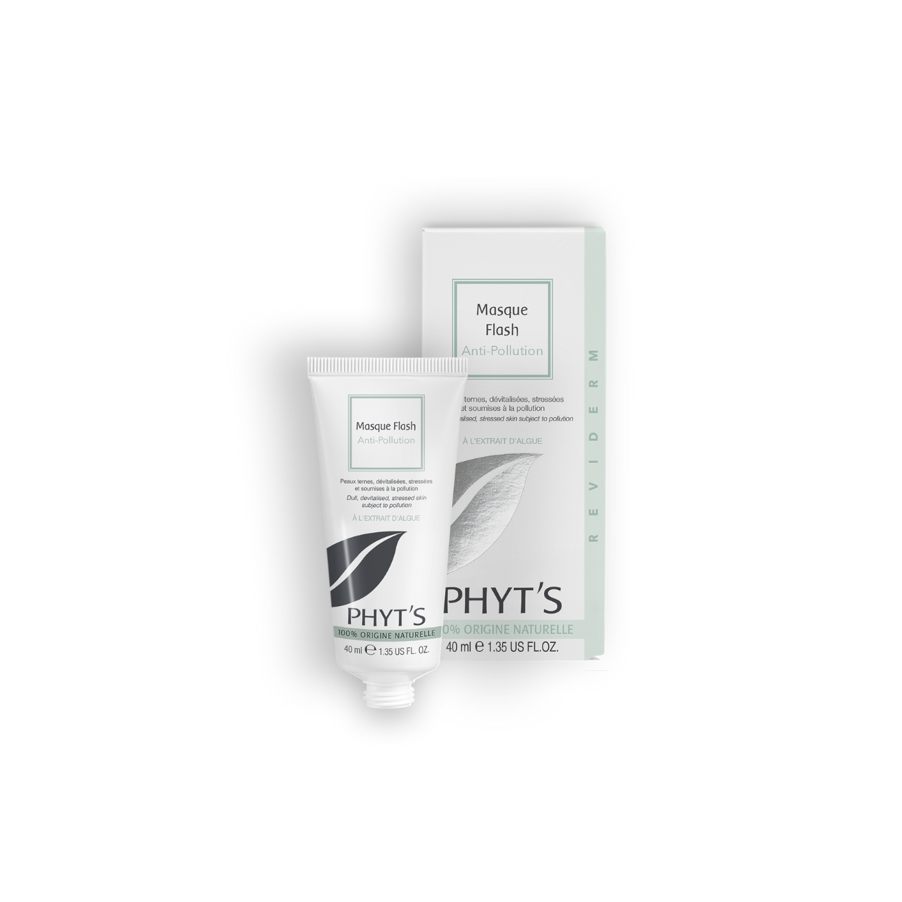 PHYT'S MASQUE FLASH ANTI-POLLUTION | skābekli piesaistoša maska, 40ml