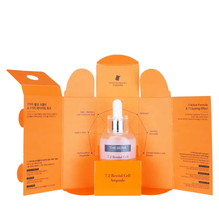 THESERA 7.2 REVITAL CELL SERUM | PDRN Serums, 30 ml