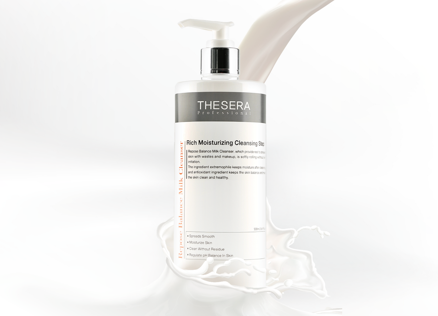 THESERA REPOSE BALANCE CLEANSING MILK | Attīrošs pieniņš, 500 ml