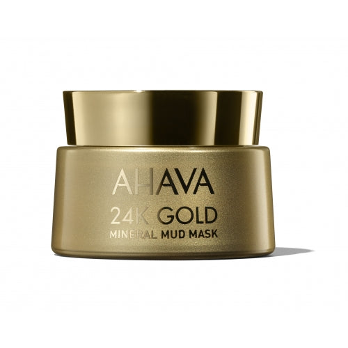 МИНЕРАЛЬНАЯ ГРЯЗЕВАЯ МАСКА AHAVA 24K GOLD MASK | Маска с 24-каратным золотом, 50мл