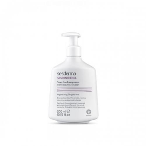 SESDERMA SESPANTHENOL SOAP-FREE FOAMY CREAM | Bezziepju putojošs krēms, 300 ml