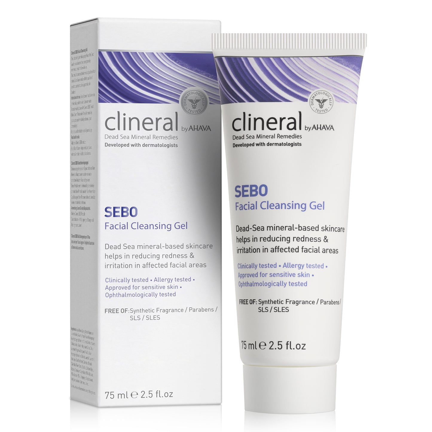 CLINERAL SEBO FACIAL CLEANSING GEL | attīrīšanas gels, 75 ml