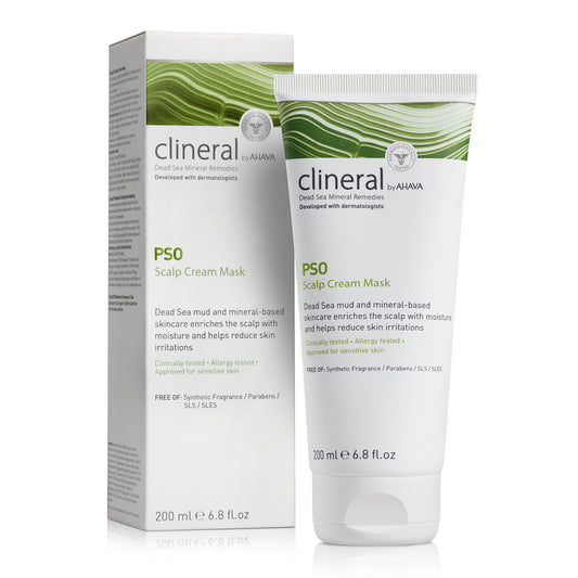 CLINERAL PSO SCALP CREAM MASK | Krēma-maska galvas ādai, 200 ml