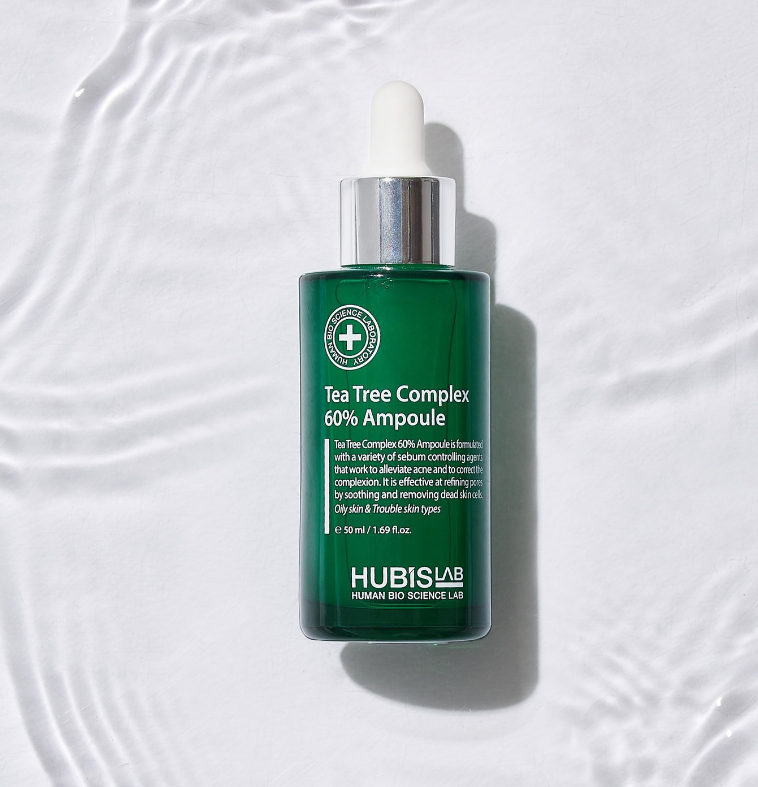 HUBISLAB Tea Tree Complex 60% Ampoule | Tējas koka kompleksa 60% ampula, 50 ml