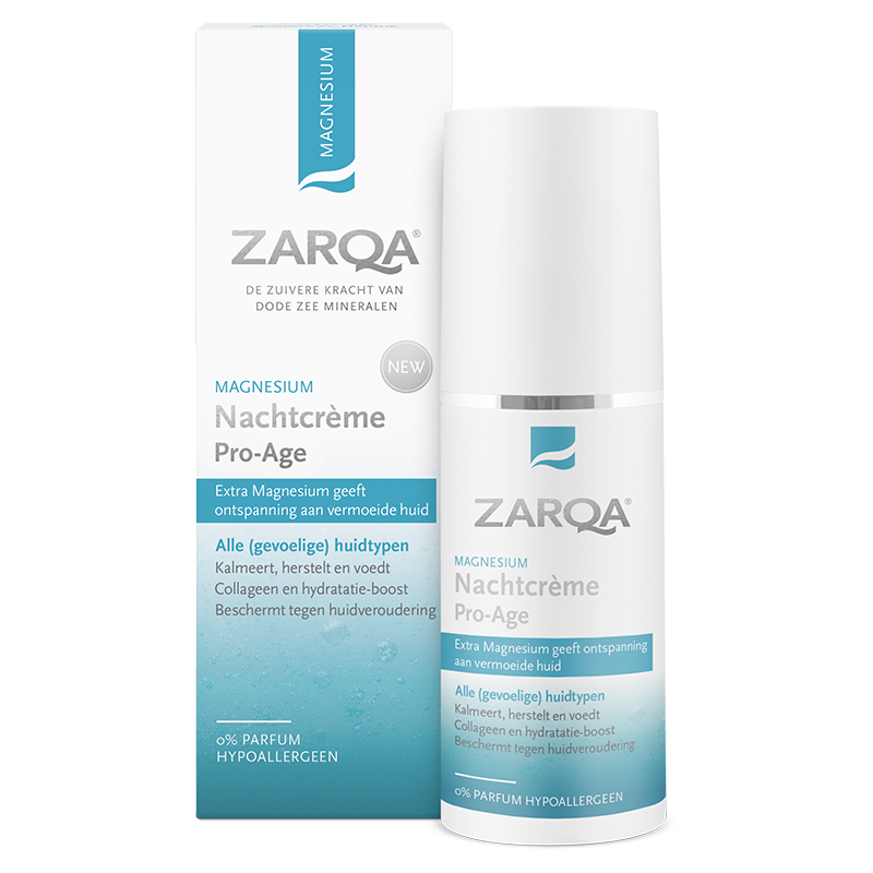 ZARQA MAGNESIUM PRO-AGE NIGHT CREAM | Magnesium nakts krēms nobriedušai ādai, 50 ml